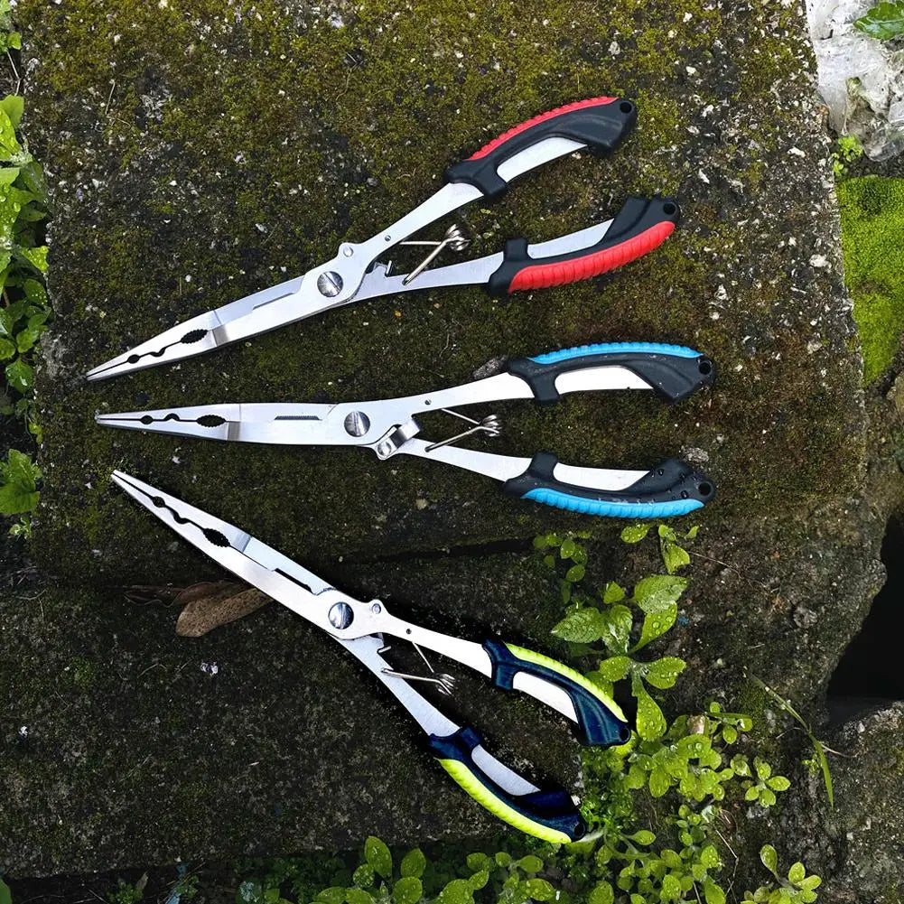 Multi-Function Fishing Pliers – Ergonomic Anti-Slip Steel Fishing Pliers Axl