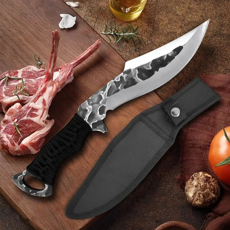 InLeung Hand Forged Boning Knife – Stainless Steel Chef Knife Chef Boning Knife Axl
