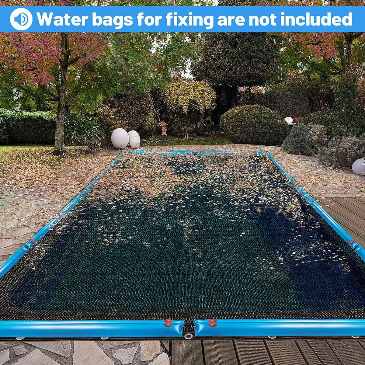 Inground Pool Leaf Cover – Fine Mesh PE Pool Net Screen Pool Leaf Cover Axl