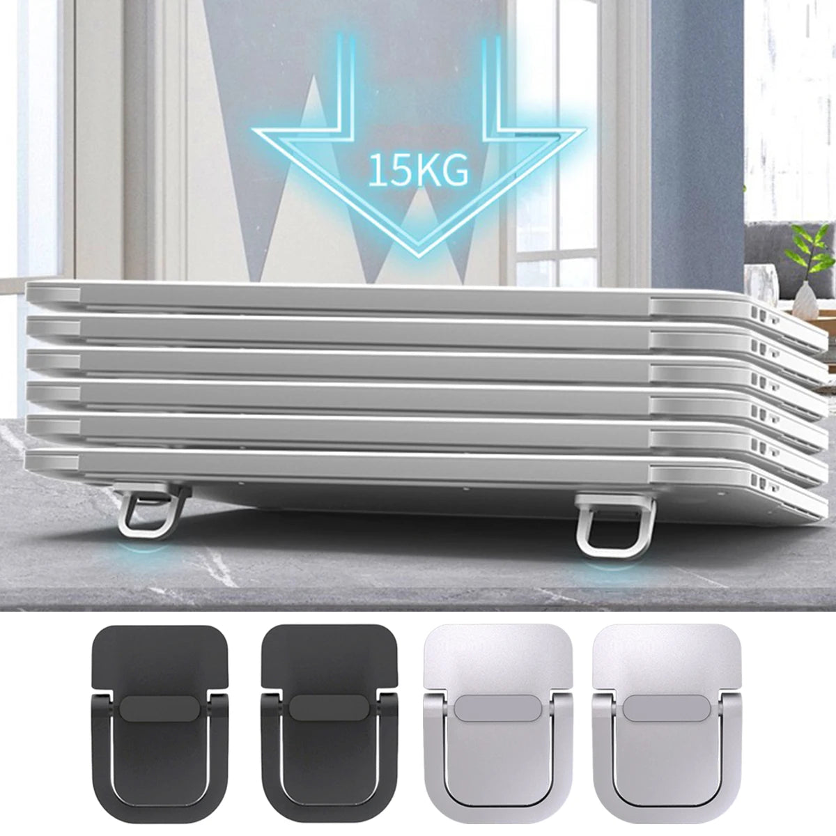 Ultra-Thin Foldable Laptop Stand – Portable Ergonomic Riser Laptop Stand Axl