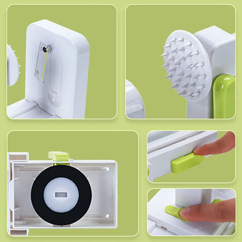 5-Blade Vegetable Spiralizer – Zucchini Noodle & Pasta Maker Vegetable Spiralizer Axl