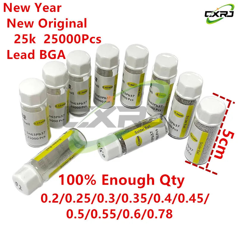BGA Leaded Solder Balls Reballing Kit – 0.2 to 0.76mm Sizes BGA Solder Balls Axl 0.4mm China Mainland