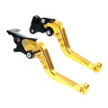CNC Aluminum Motorcycle Brake & Clutch Levers – Universal 22mm Motorcycle Brake Levers Axl YELLOW