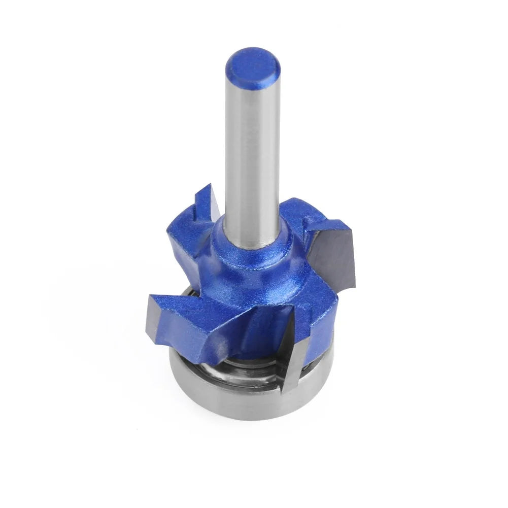 4-Flute Router Bit Set 8mm Shank – R1 R2 R3 Edge Trimmer Woodworking Router Bit Axl