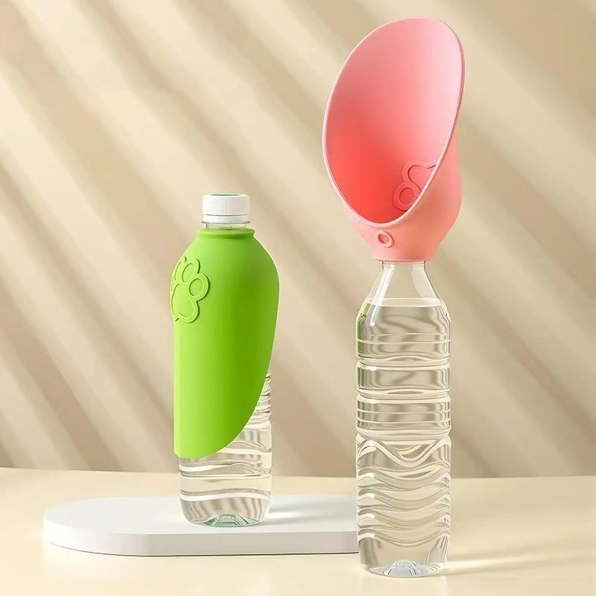 Foldable Pet Water Bottle 2-Pack – Portable Dog & Cat Dispenser Pet Water Bottle Axl