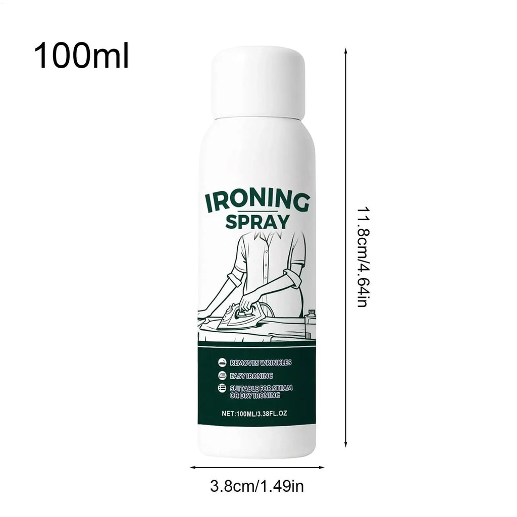 Travel Ironing Starch Spray 100ml – Static Guard for All Fabrics Fabric Starch Spray Axl