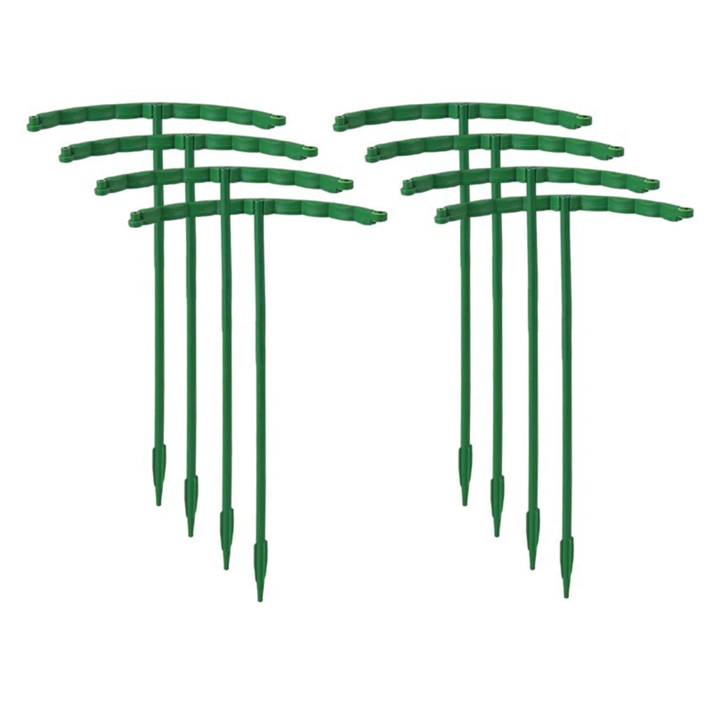 Plastic Plant Support Stakes – Flower & Greenhouse Rod Set Plant Support Stakes Axl 14CM-8PCS