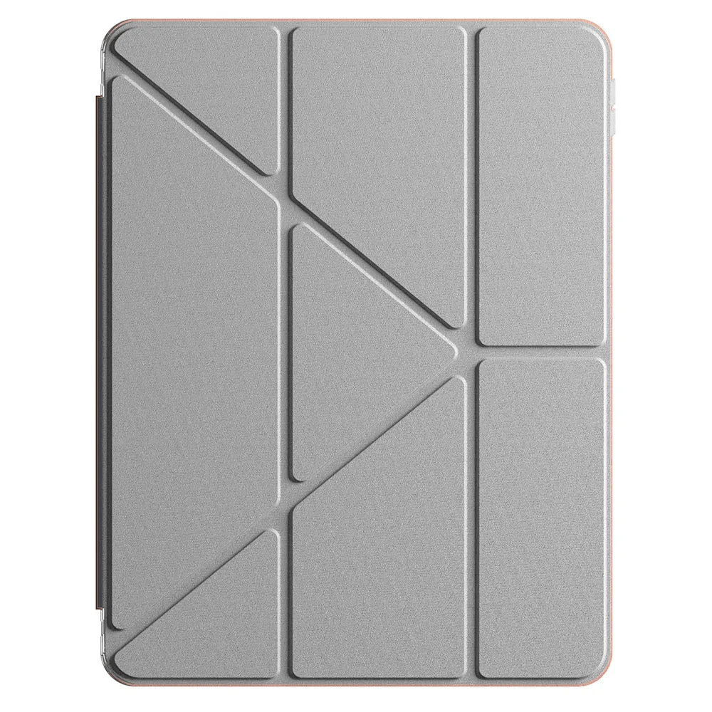 Transparent Acrylic iPad Case – Y-Fold Kickstand & Pencil Slot Tablet Protective Case Axl