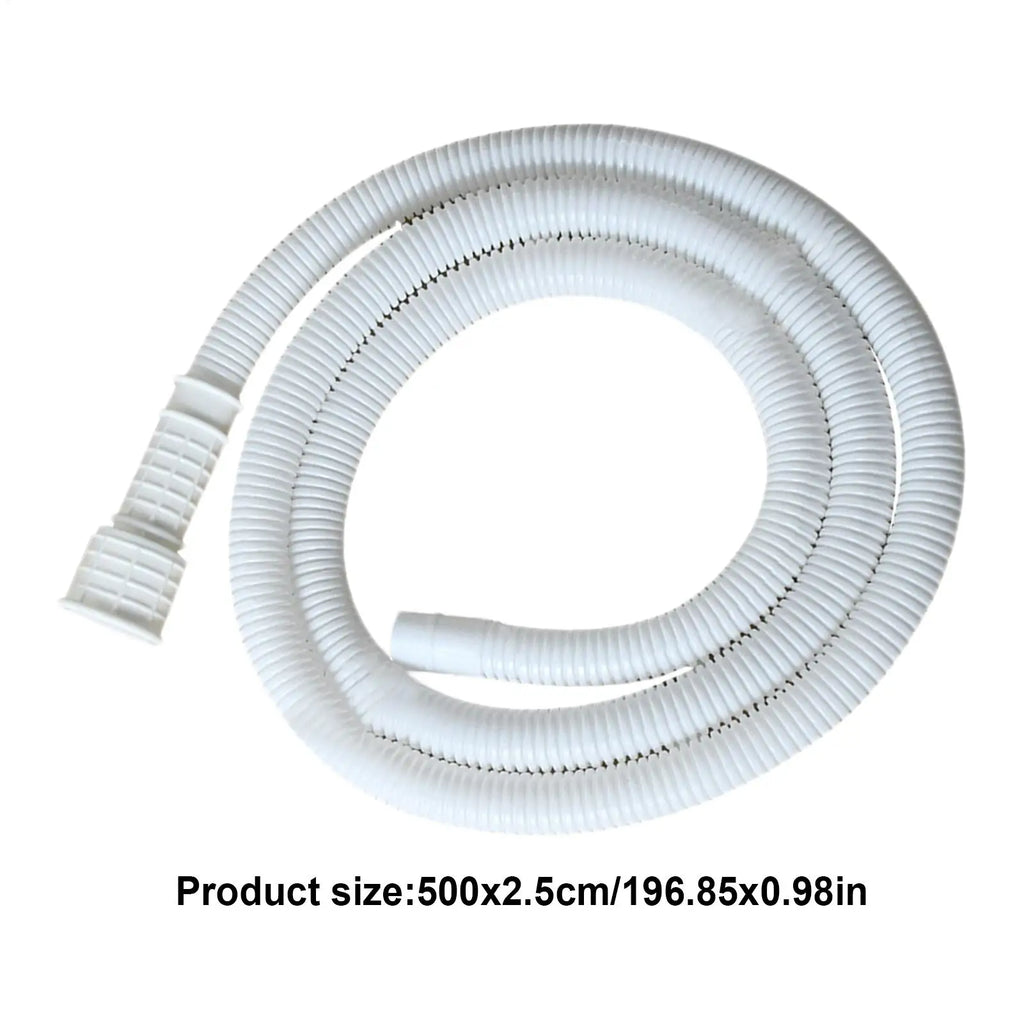 Flexible AC Drain Hose with Clamp – Leak-Proof 2–5M Pipe Appliance Drain Hose Axl