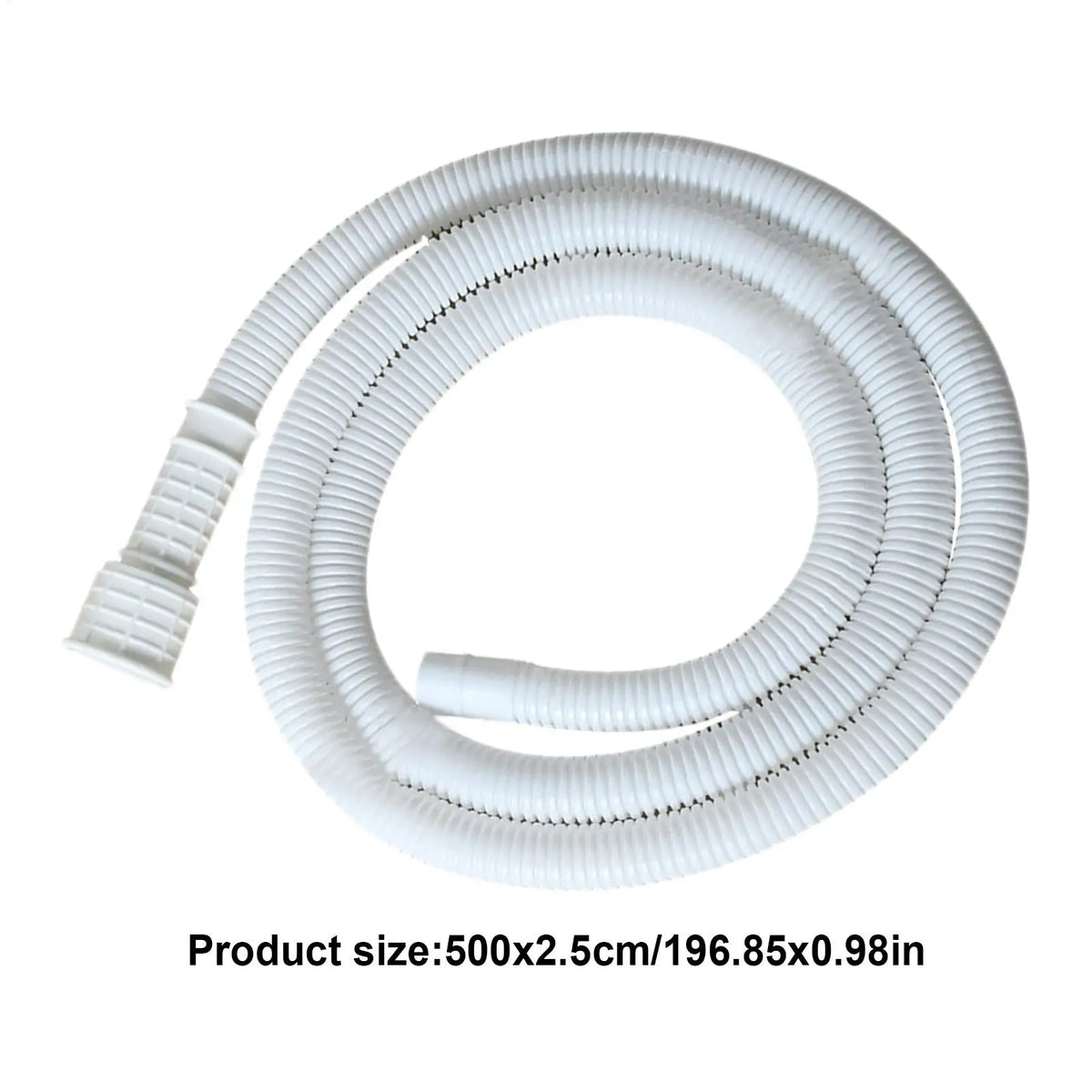Flexible AC Drain Hose with Clamp – Leak-Proof 2–5M Pipe Appliance Drain Hose Axl