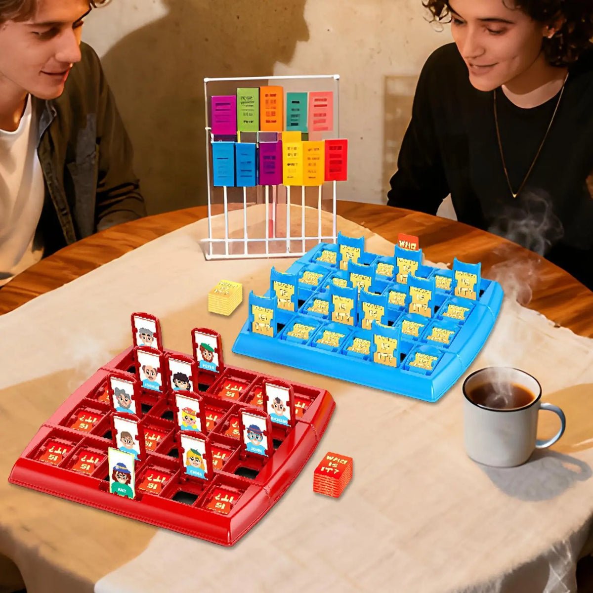 Guess Who I Am Memory Logic Board Game – Family & Kids Family Board Game Axl