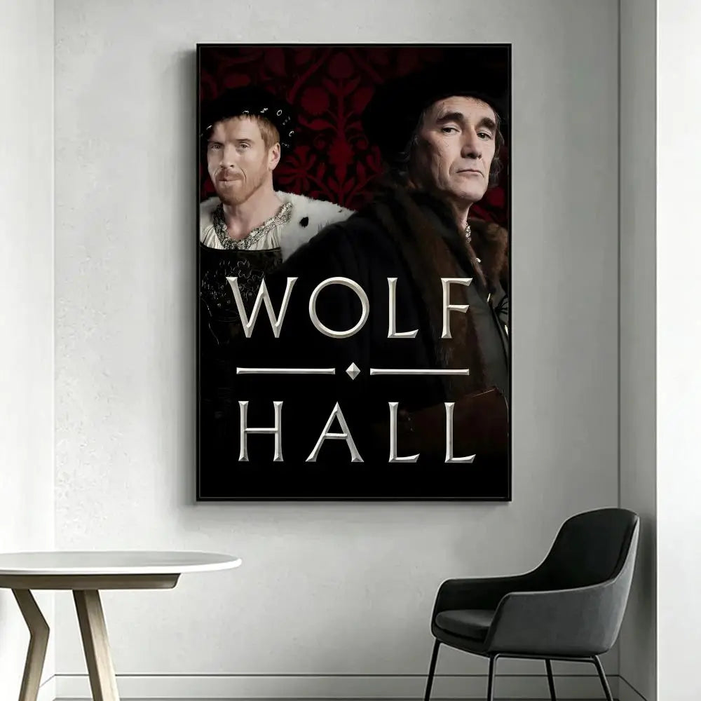 Wolf Hall TV Series HD Art Poster – Waterproof Wall Decor Wall Art Poster Axl White3 21X30cmNoframe