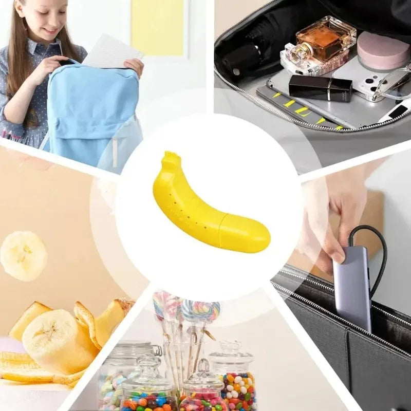 Banana Shaped Fruit Storage Case – Portable Fresh Keeper Fruit Storage Case Axl
