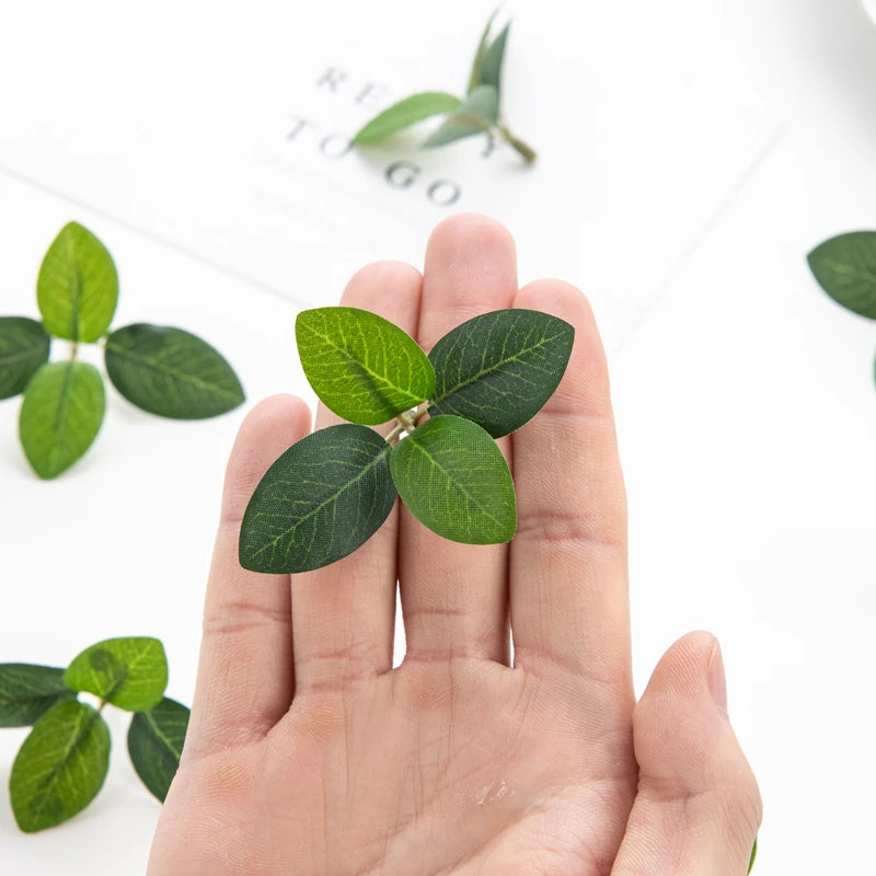 Artificial Silk Tea Leaf Flowers 25pc – DIY Wedding & Home Decor Artificial Silk Flowers Axl