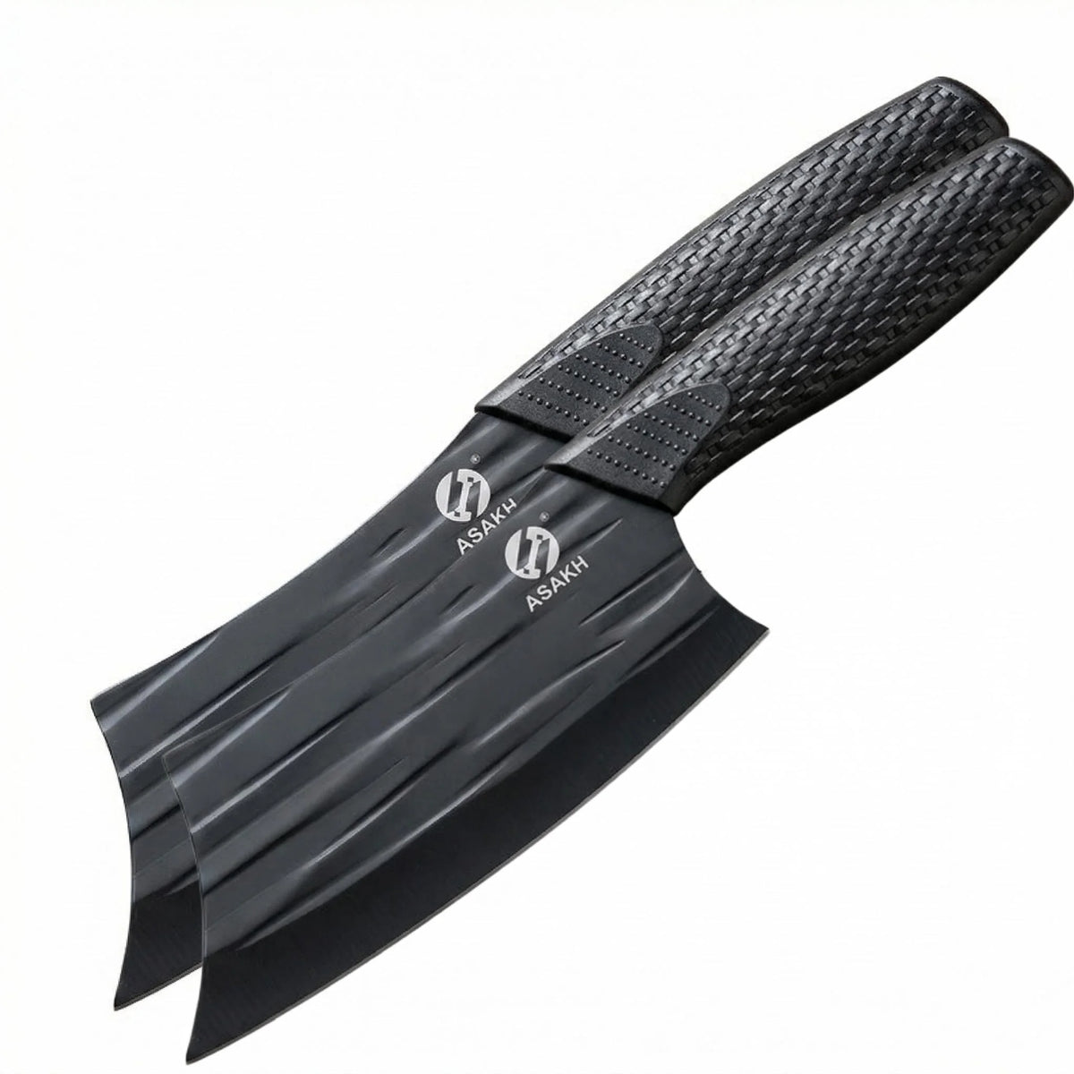 Stainless Steel Meat Cleaver Chef Knife – 3CR13MOV Forged Kitchen Cleaver Knife Axl 2pcs