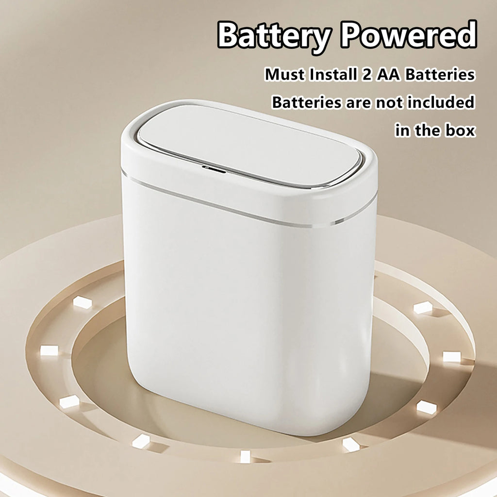 ONEKA Touchless Mini Desk Trash Can – Motion Sensor Lid Motion Sensor Trash Can Axl