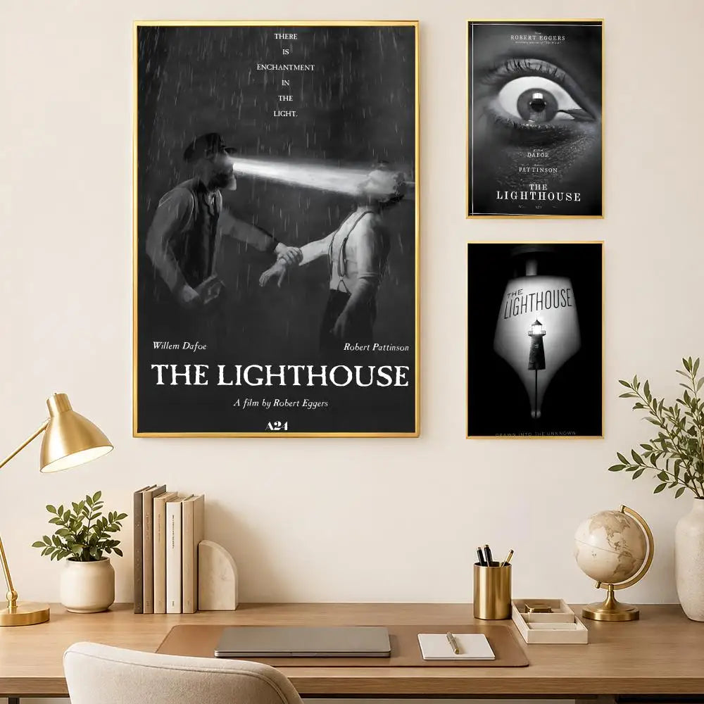 The Lighthouse Movie Poster – Self-Stick HD PVC Wall Art Wall Art Poster Axl