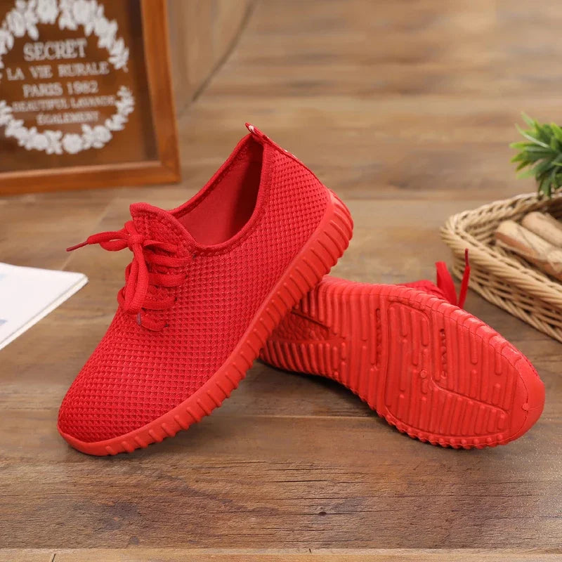 Women's Vulcanized Sneakers – Breathable Gym & Walking Shoes Women's Sneakers Axl