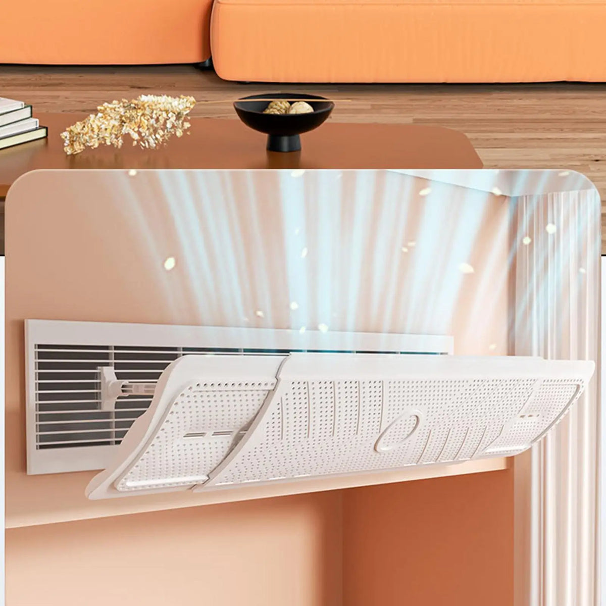 Adjustable AC Vent Deflector – Airflow Redirector & Diverter AC Vent Deflector Axl