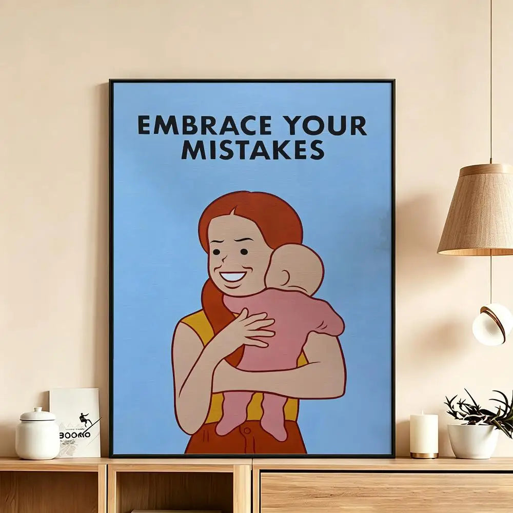 Joan Cornella Art Poster – HD Waterproof Wall Print Decor Art Wall Poster Axl White18 50X70cmNoframe