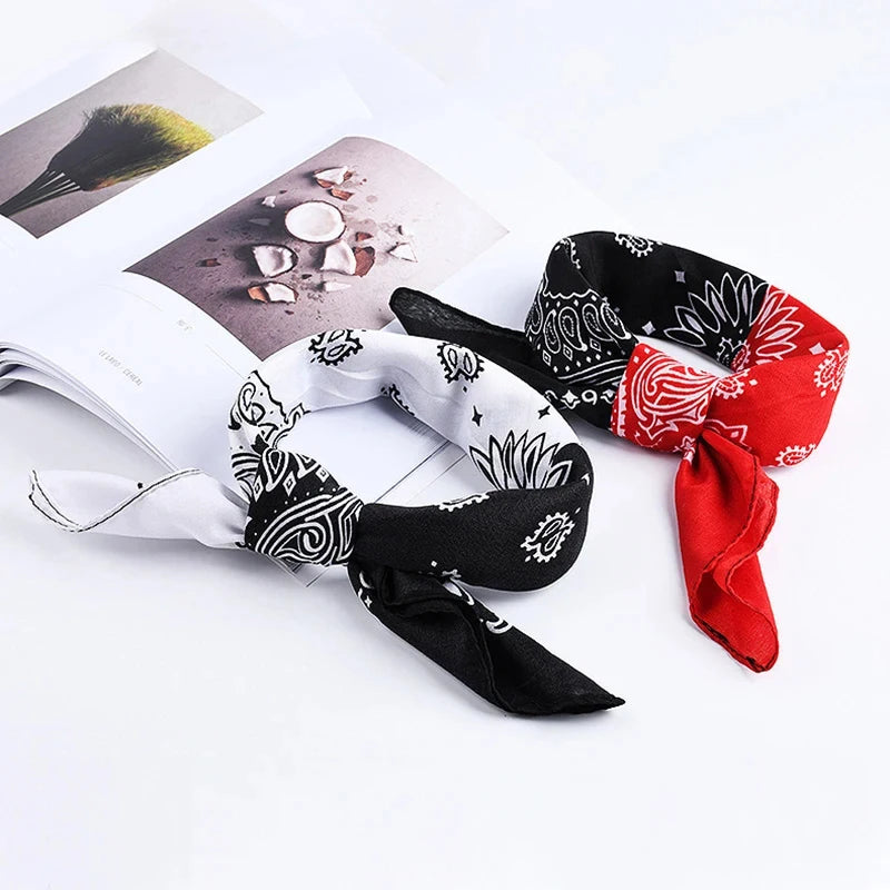 Hip Hop Printed Bandana – Unisex Headband, Wristband & Scarf Fashion Bandana Axl
