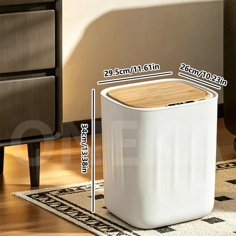 27L Automatic Sensor Trash Can – Touchless Smart Kitchen Bin Sensor Trash Can Axl