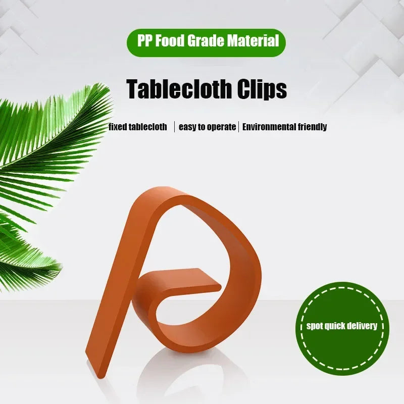Plastic Tablecloth Clips – Anti-Slip Table Cover Clamps Tablecloth Clips Axl
