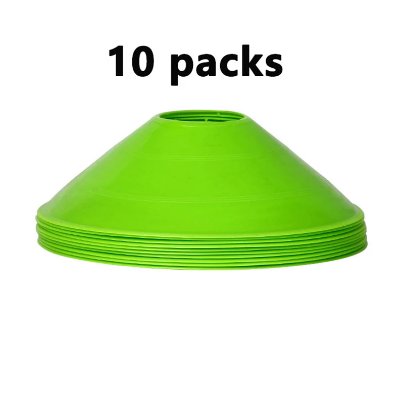 10-Pack Disc Cones – Kids & Pro Agility Sport Training Set Sport Training Cones Axl 12.5cm green