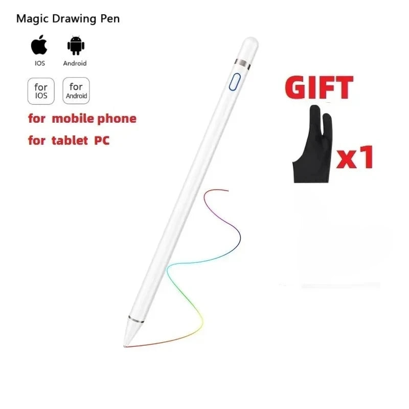 Universal Stylus Pen for iPad, iPhone & Android Tablets Tablet Stylus Pen Axl White Plus