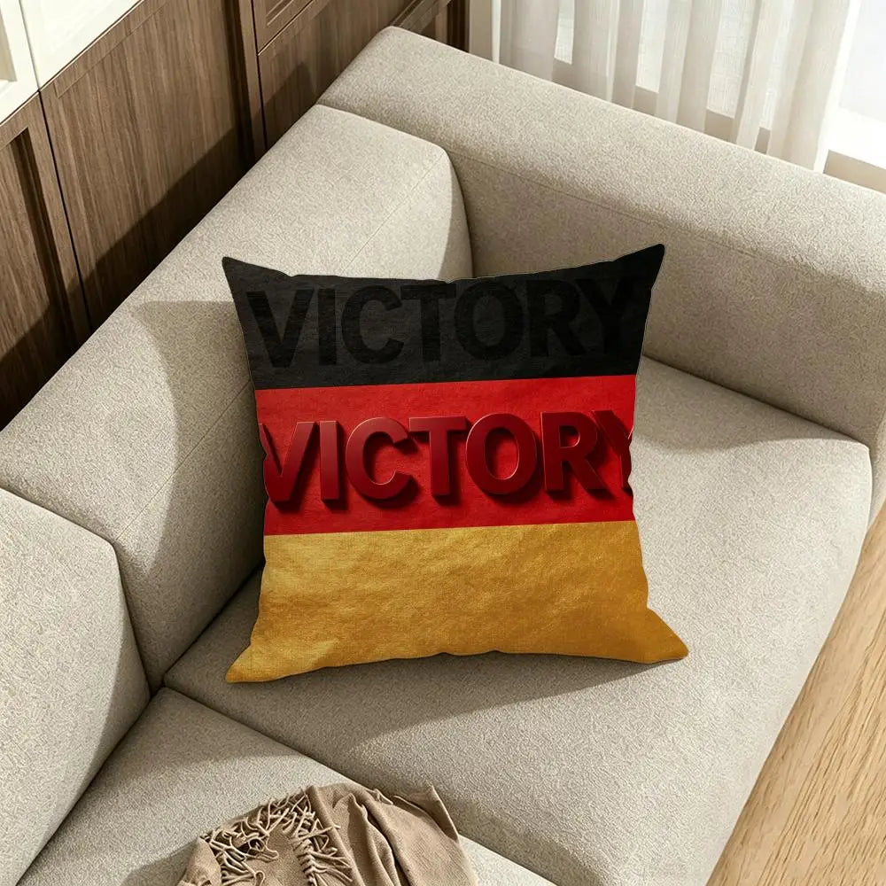 Pug Cartoon Linen Cushion Cover | Sofa, Bed & Chair Pillow Decorative Cushion Cover Axl