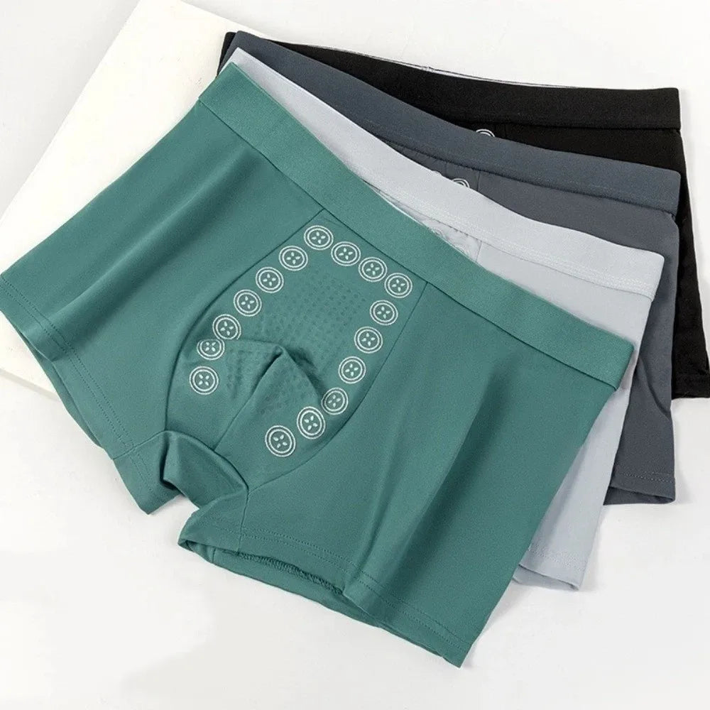 Men's Ice Silk Seamless Boxer Shorts – U Pouch Underwear Men's Boxer Shorts Axl