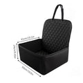 Waterproof Dog Booster Car Seat | Pet Seat Cover for SUV & Truck Dog Booster Car Seat Axl Black