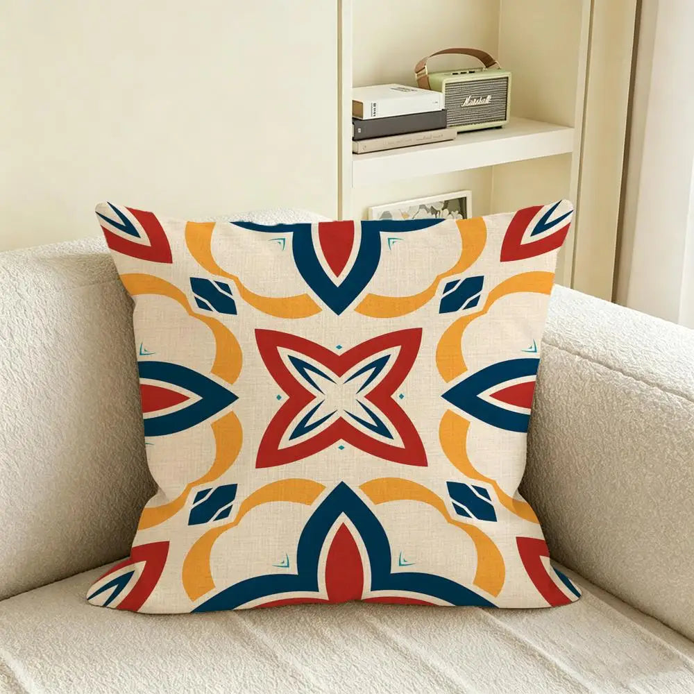 S-Stripe Linen Cushion Cover – Sofa, Bed & Chair Pillow Linen Cushion Cover Axl