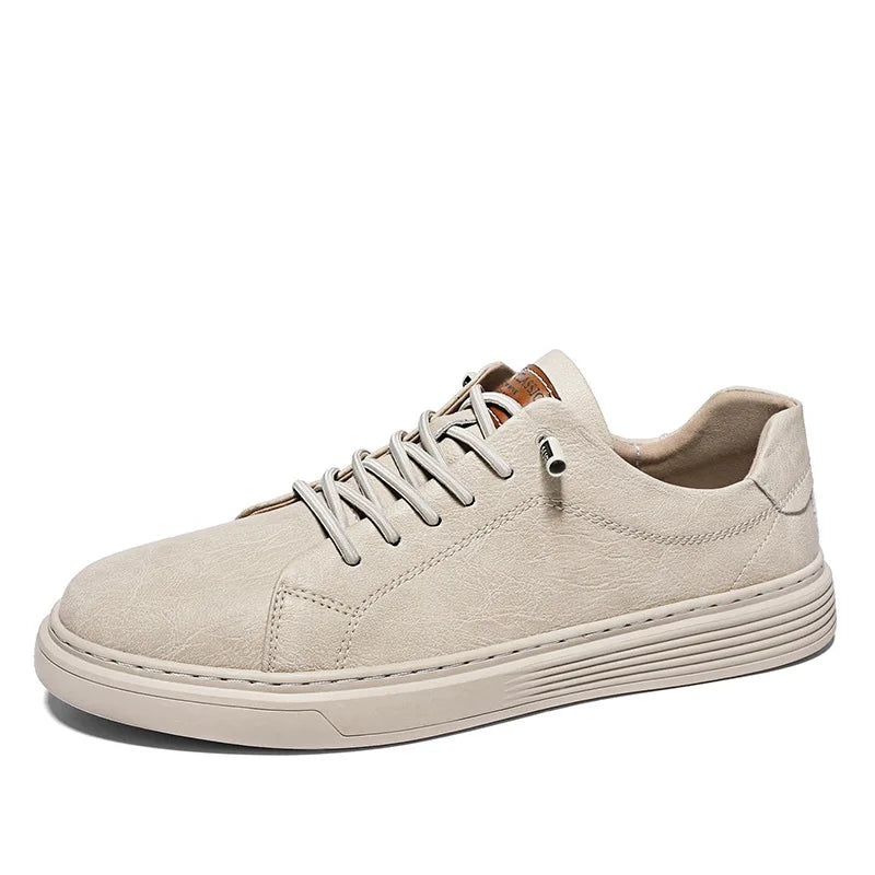 Men's Genuine Leather Lace-Up Oxford Shoes | Sizes 36–47 Men's Oxford Shoes Axl