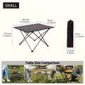 Aluminum Folding Camping Table – Lightweight Portable Outdoor Folding Camping Table Axl Small-1pc