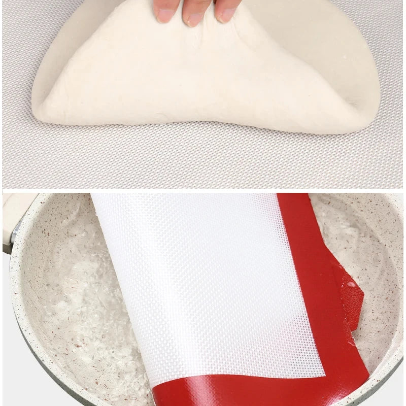 Leeseph Non-Stick Silicone Baking Mat – Reusable & Heat-Resistant Silicone Baking Mat Axl