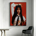 Wonyoung Kpop HD Poster – Waterproof Sticky Wall Art Decor Wall Art Poster Axl White1 15X20cmNoframe