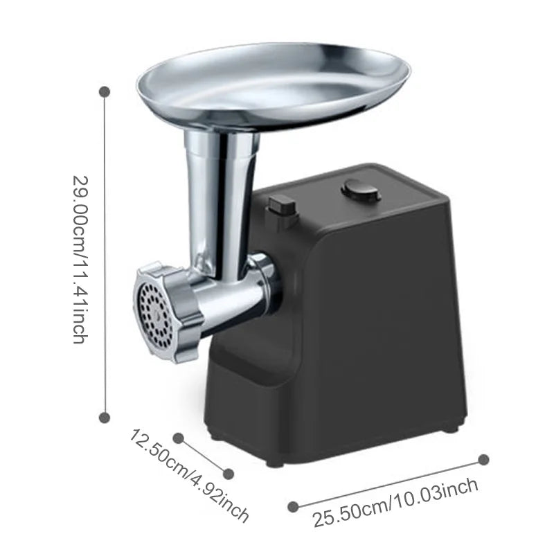 BALASHOV Electric Meat Grinder & Sausage Stuffer – 750W Electric Meat Grinder Axl