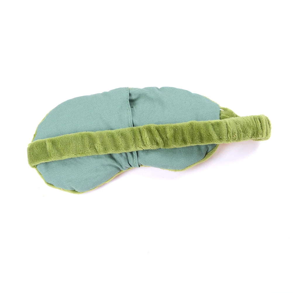3D Frog Sleep Mask – Soft Cotton Eye Cover for Travel & Rest Sleep Eye Mask Axl