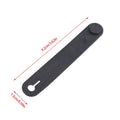 10-Pack Motorcycle Rubber Cable Tie Clips – Wiring Harness Holder Motorcycle Cable Clips Axl 10Pcs