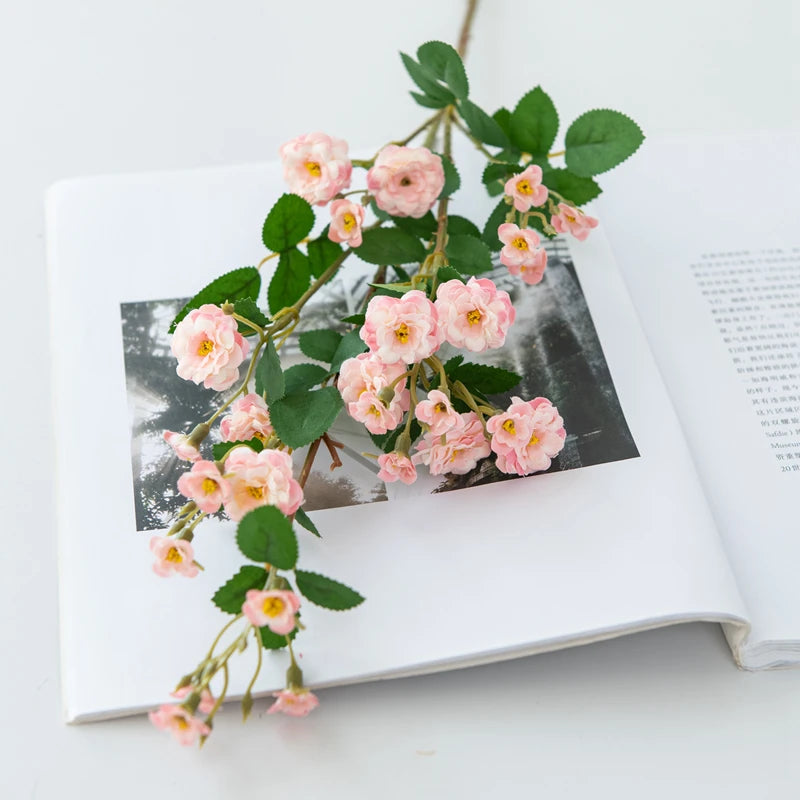 Handmade Silk Daisy Bouquet – Wedding & Home Décor Flowers Artificial Flower Bouquet Axl Pink
