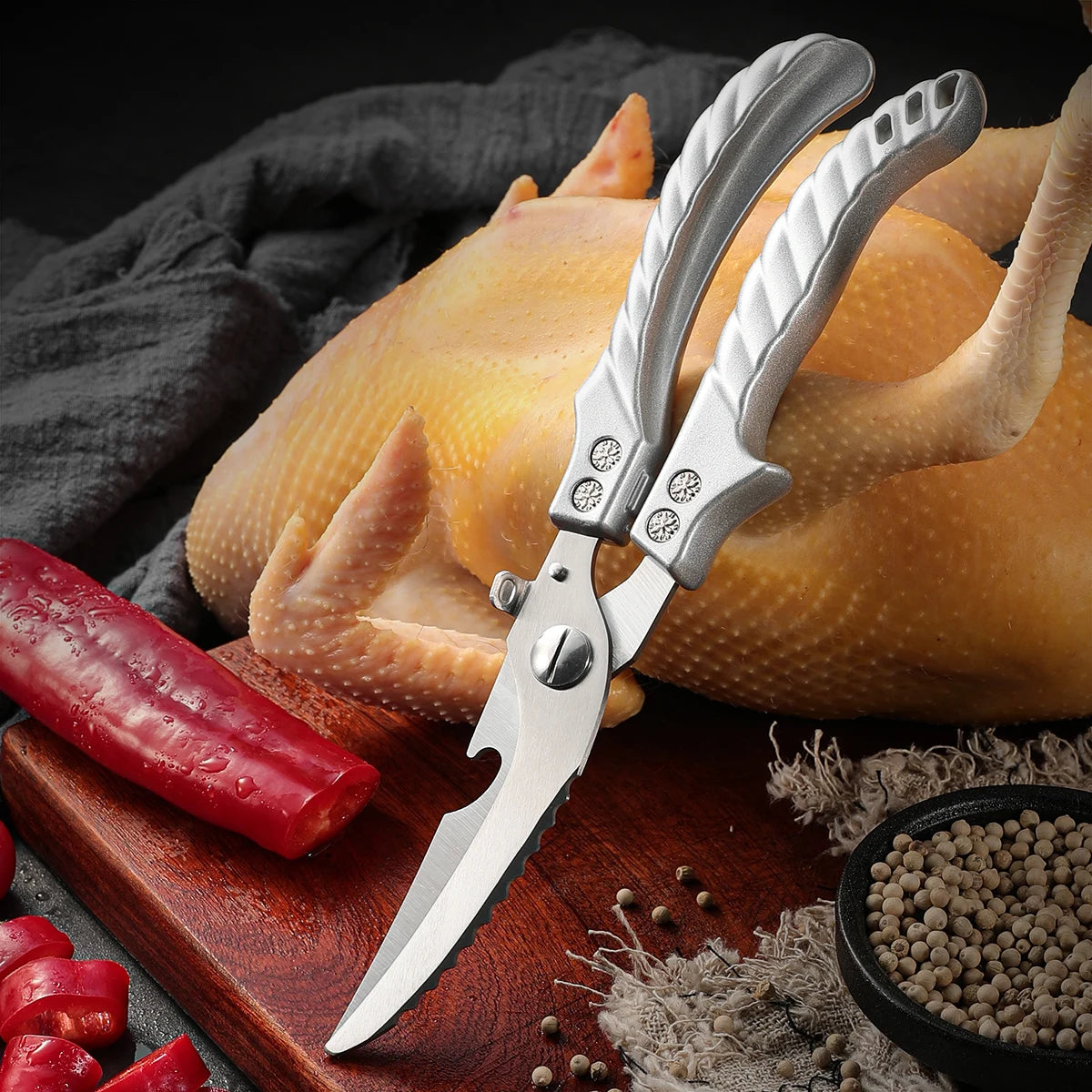 7-in-1 Multifunctional Kitchen Scissors & Cooking Shears Kitchen Scissors Axl
