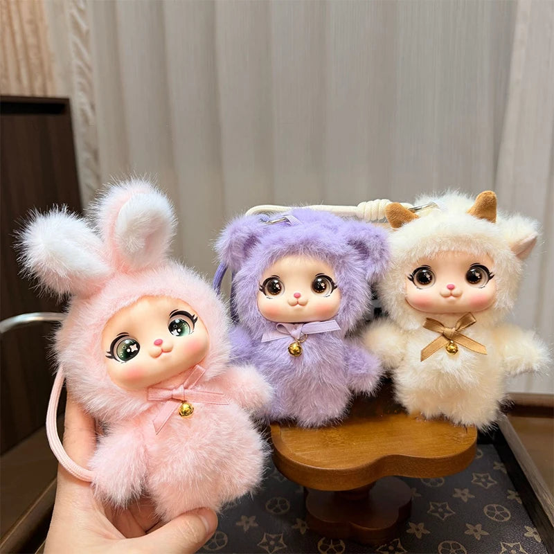 Cute Forest Animal Plush Doll Pendant – Backpack Charm Gift Plush Doll Pendant Axl