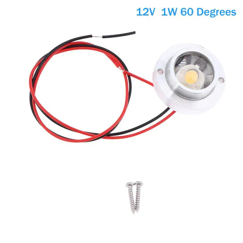 1W LED Spotlight DC 5V 12V 24V – Cabinet Accent Light LED Spotlight Axl 12V 60