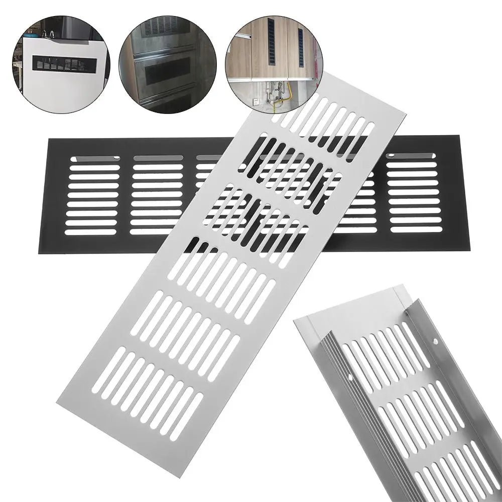 Aluminum Alloy Cabinet Air Vent Grille Cover | Wardrobe Closet Cabinet Vent Grille Axl