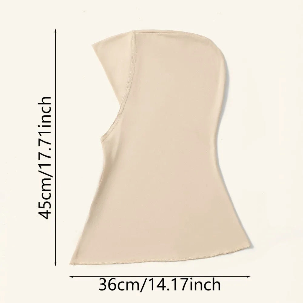Instant Cap Hijab – Elastic Polyester Underscarf with Zipper Instant Cap Hijab Axl