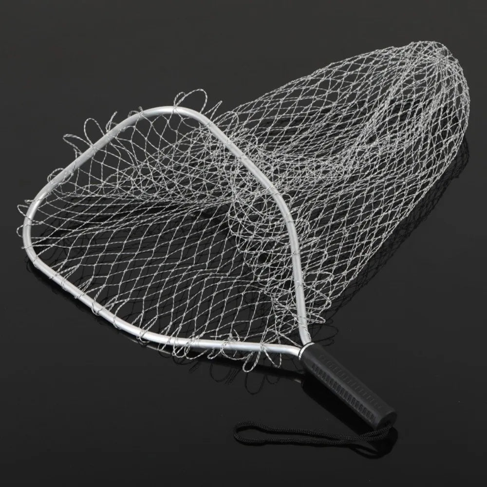 30cm Alloy Fishing Net – Large Capacity Freshwater & Saltwater Fishing Net Axl