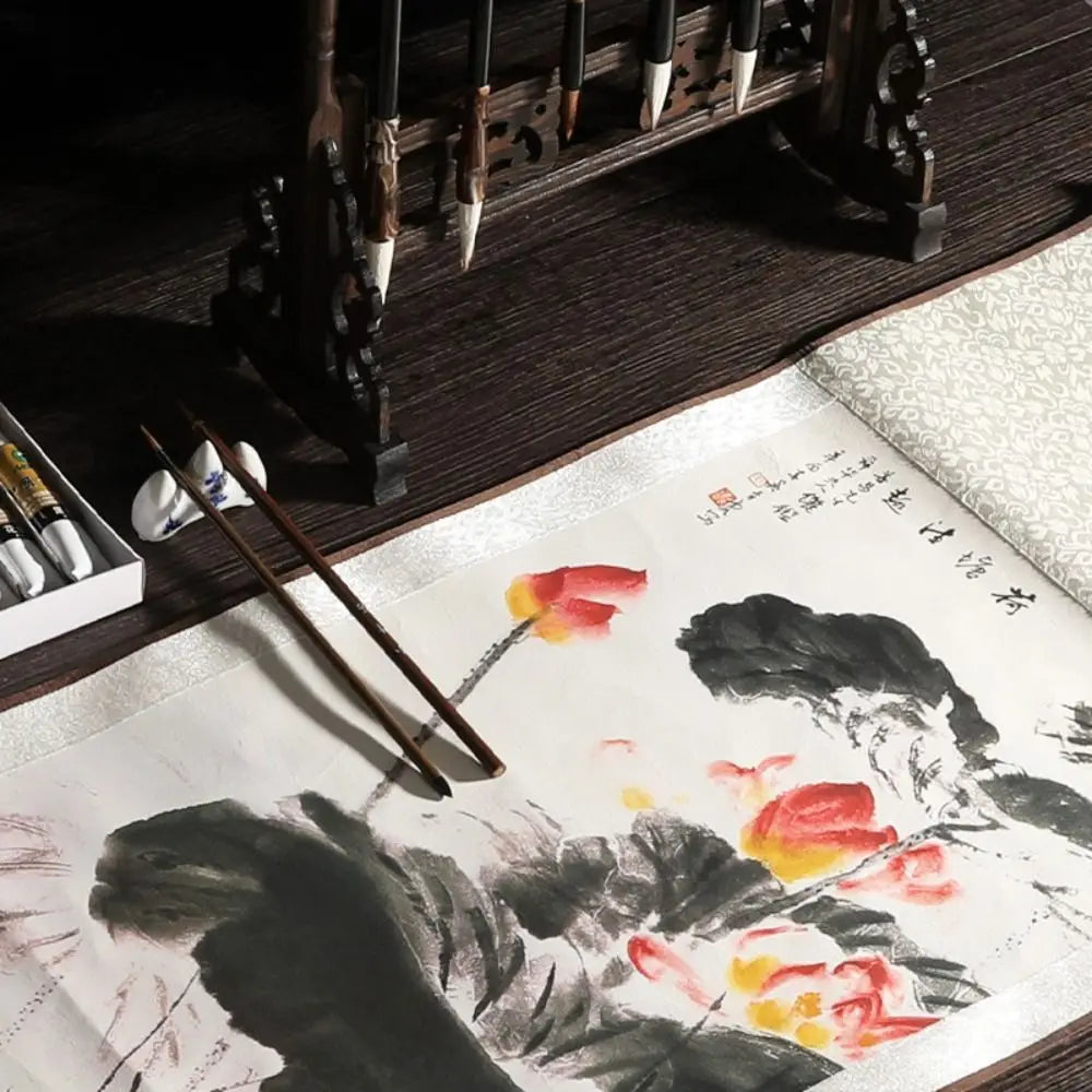 Chinese Calligraphy Brush – Wolf Hair Wood Art Paint Brush Calligraphy Art Brush Axl