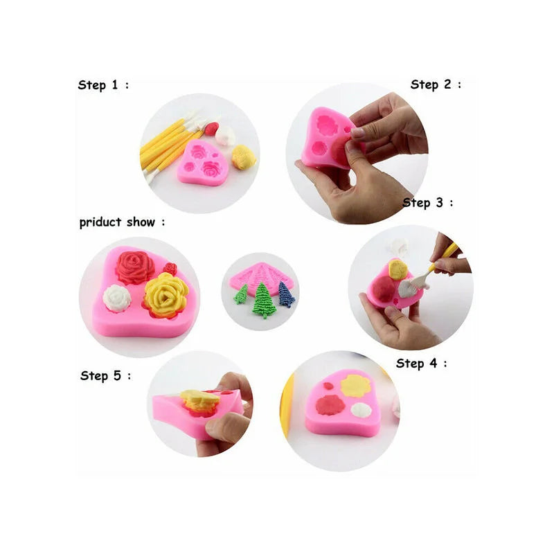 Easter Bunny Silicone Mold – Resin, Soap, Candle & Fondant Silicone Baking Mold Axl