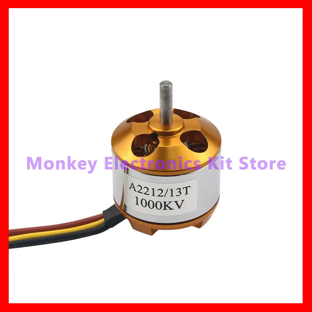 A2212 Brushless Outrunner Motor – RC Airplane & Drone Brushless RC Motor Axl
